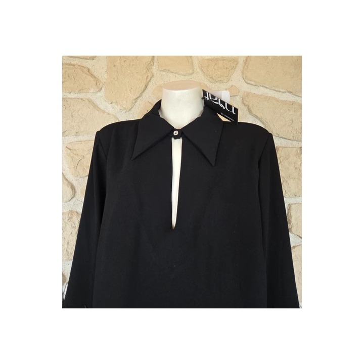 robe cérémonie Cocktail longue buste dentelle et bas en tulle 