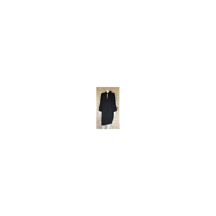 robe cérémonie Cocktail longue buste dentelle et bas en tulle 