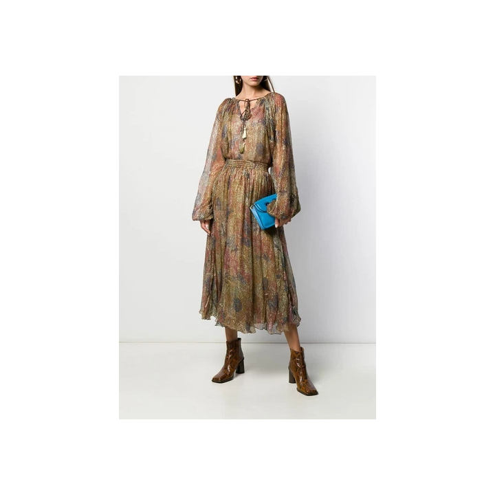 Vive Maria Robe Élégante Central Parc Robe Bleu Foncé Dentell