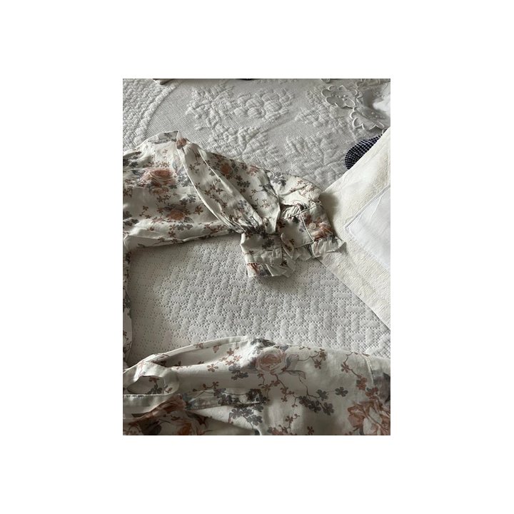 MES DEMOISELLES PARIS HAUT BLOUSE ACACIA FLORALE TAILLE 1 NEUVEE