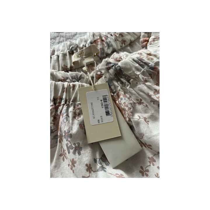MES DEMOISELLES PARIS HAUT BLOUSE ACACIA FLORALE TAILLE 1 NEUVEE