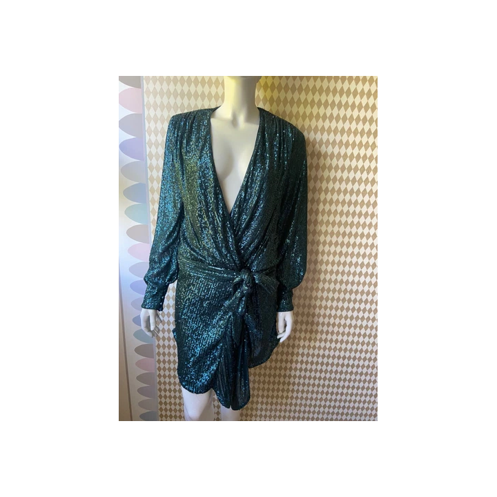 Robe bleue et orange marque Paule Ka tro - SHOP.TKF54.fr