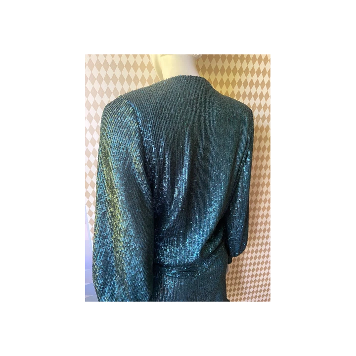 Robe bleue et orange marque Paule Ka tro - SHOP.TKF54.fr