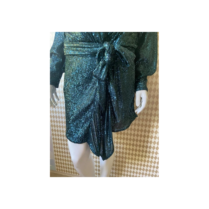 Robe bleue et orange marque Paule Ka tro - SHOP.TKF54.fr