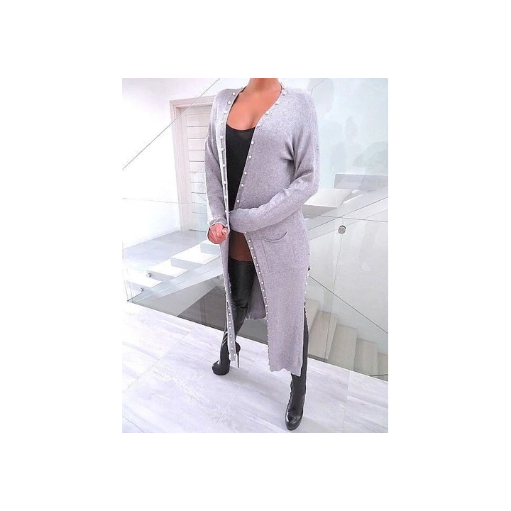 LAUREN VIDAL - MANTEAU DOUDOUNE NOIR BEIGE ARGENT TAILLE M  42 -