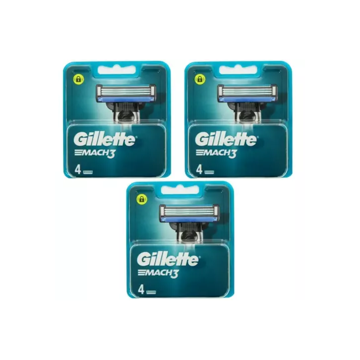 Lot Lames GILLETTE PROGLIDE Fusion 5 Recharge de Rasoir Pack Gil