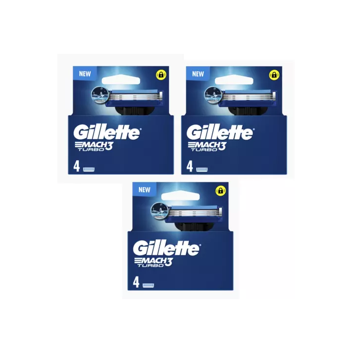 Pack Lames GILLETTE Fusion 5 Recharge de Rasoir Pack Rechange Gi