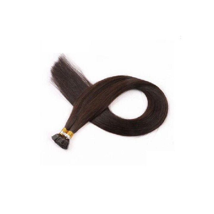 255075100 EXTENSION DE CHEVEUX POSE A CHAUD 100 NATUREL REMY HAI
