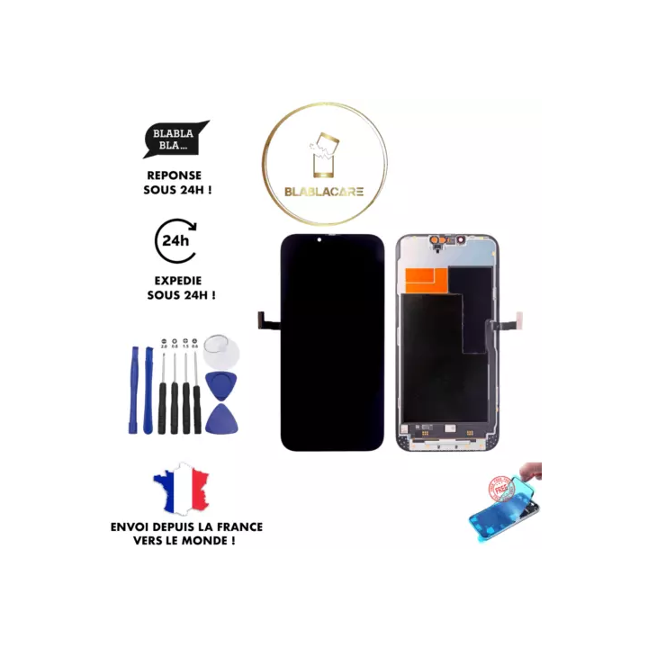 Ecran Pour SAMSUNG Galaxy S9 G960 Châssis Vitre Tactile - Noir 