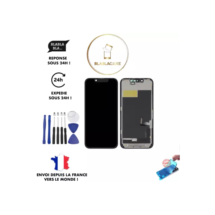 Ecran Pour SAMSUNG Galaxy S9 G960 Châssis Vitre Tactile - Noir 