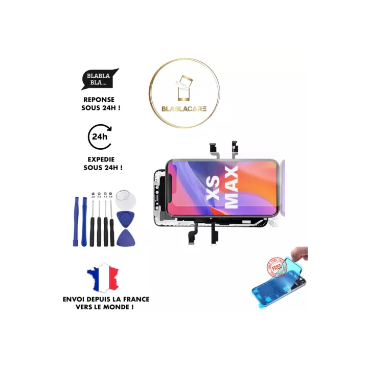 Ecran Pour SAMSUNG Galaxy S9 G960 Châssis Vitre Tactile - Noir 