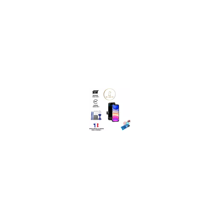 Ecran Pour SAMSUNG Galaxy S9 G960 Châssis Vitre Tactile - Noir 