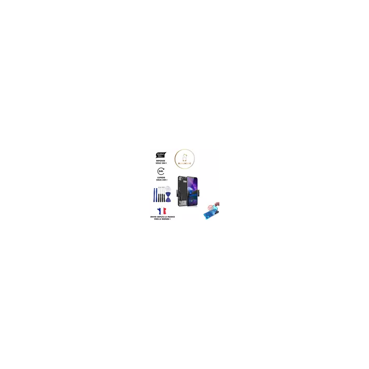 Ecran Pour SAMSUNG Galaxy S9 G960 Châssis Vitre Tactile - Noir 