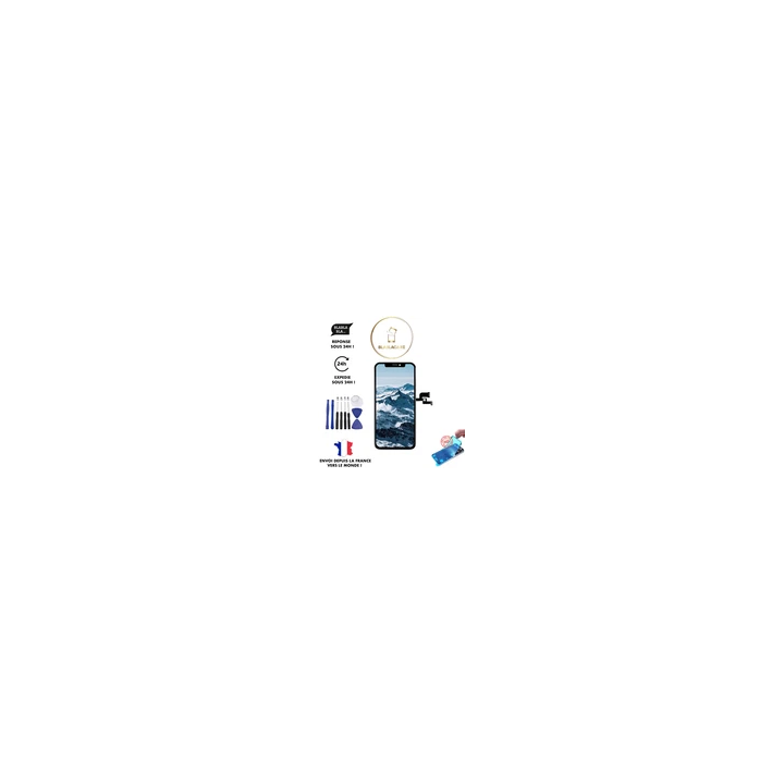 ECRAN LCD VITRE SUR CHASSIS COMPATIBLE IPHONE 7 8 X XR 11 12 13 