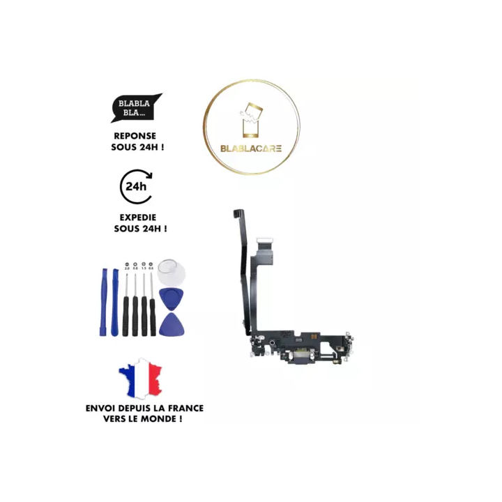 CONNECTEUR DE CHARGE IPHONE 11 12 13 14 15 16 PRO PLUS MAX MINI 