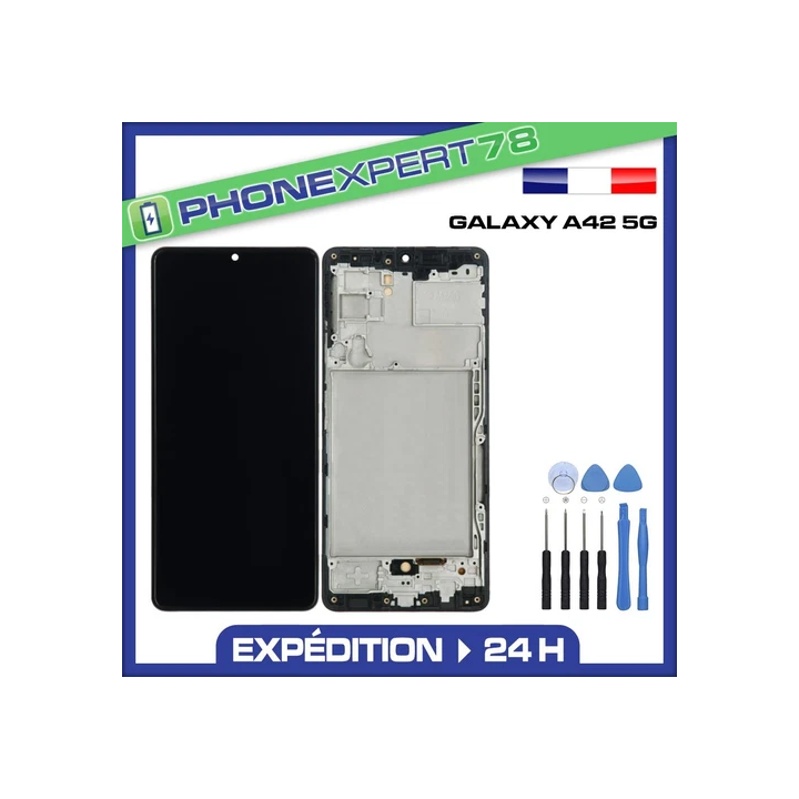 ECRAN COMPATIBLE VITRE SUR CHASSIS POUR SAMSUNG GALAXY S20 PLUS 