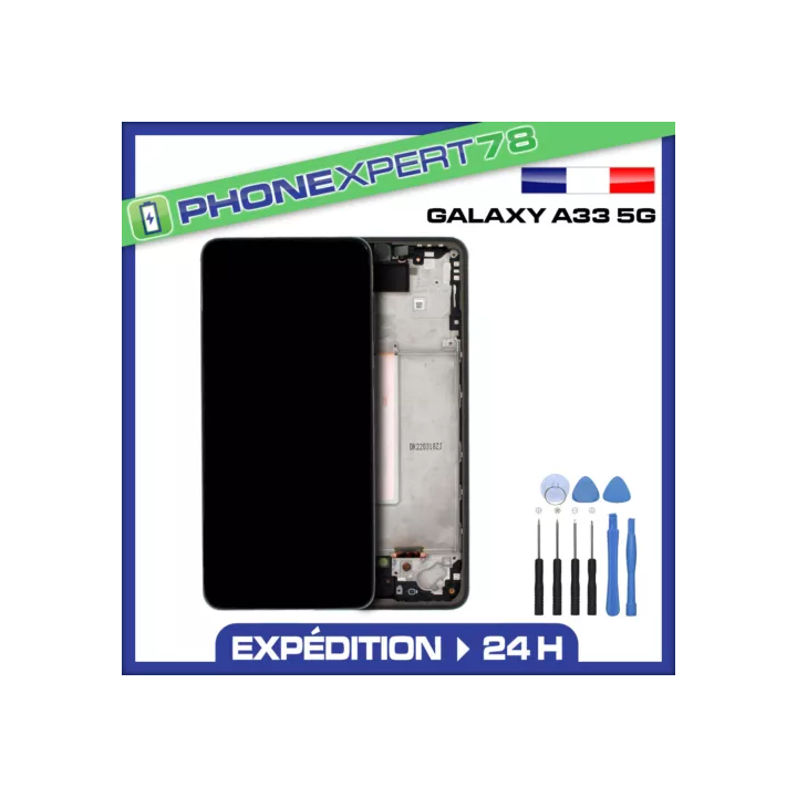 ECRAN COMPATIBLE VITRE SUR CHASSIS POUR SAMSUNG GALAXY S20 PLUS 