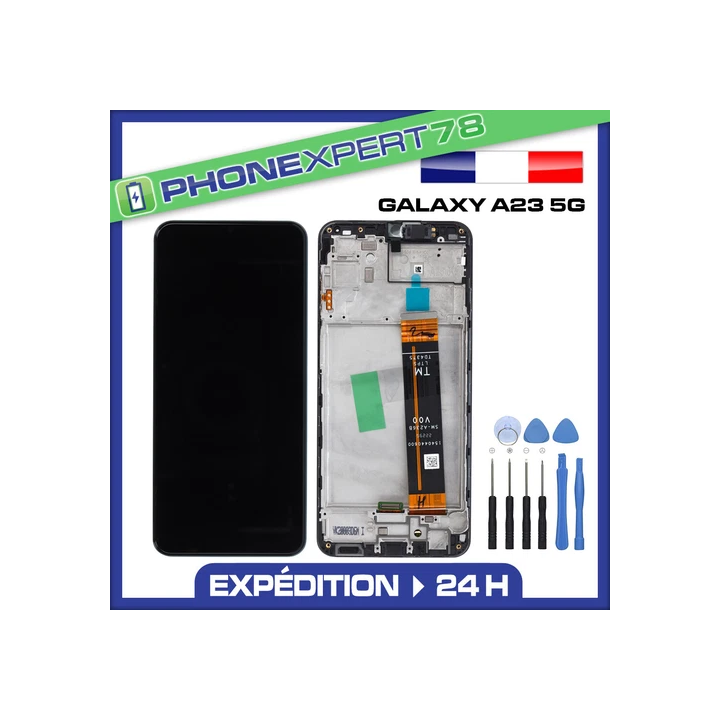 ECRAN COMPATIBLE VITRE SUR CHASSIS POUR SAMSUNG GALAXY S20 PLUS 