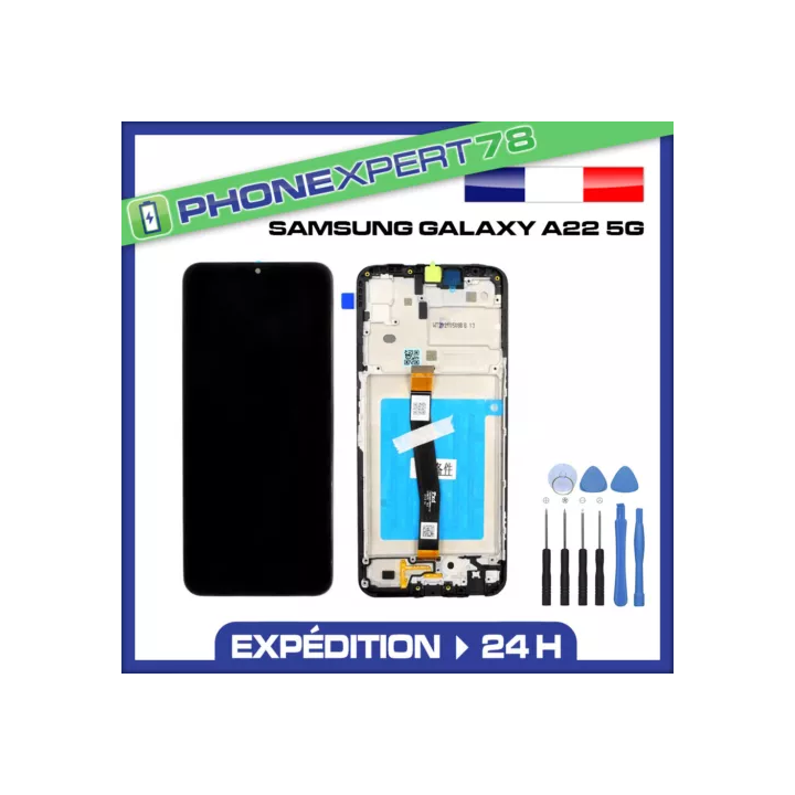 ECRAN COMPATIBLE VITRE SUR CHASSIS POUR SAMSUNG GALAXY S20 PLUS 