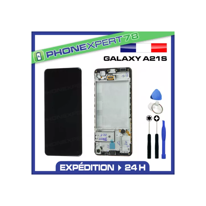 ECRAN COMPATIBLE VITRE SUR CHASSIS POUR SAMSUNG GALAXY S20 PLUS 