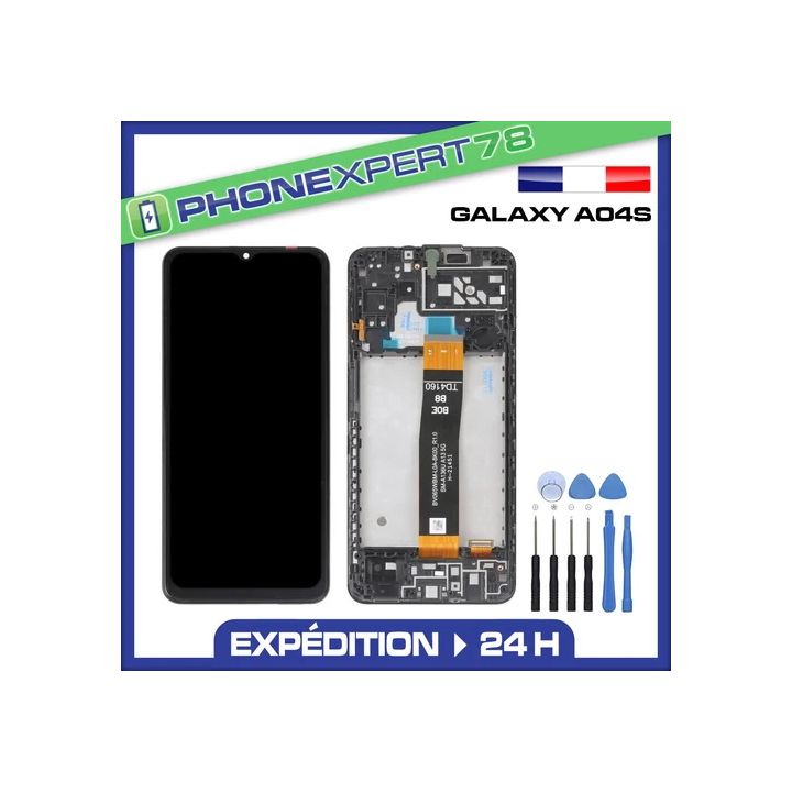 ECRAN COMPATIBLE VITRE SUR CHASSIS POUR SAMSUNG GALAXY S20 PLUS 