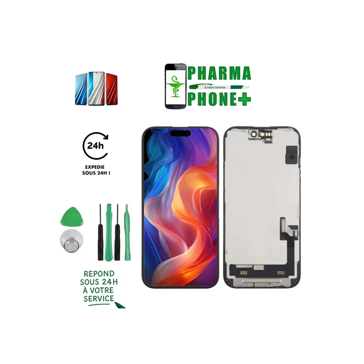 Ecran LCD OLED COMPATIBLE iPhone 45678XXRXS1112131415 JOINT OUTI