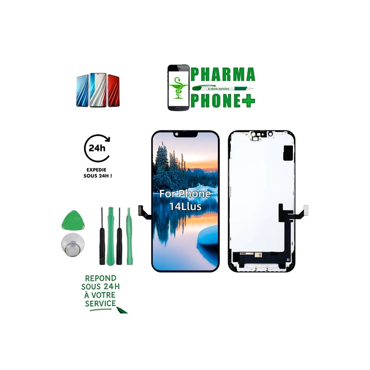 Ecran LCD OLED COMPATIBLE iPhone 45678XXRXS1112131415 JOINT OUTI