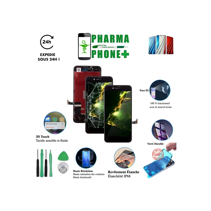 Ecran LCD OLED COMPATIBLE iPhone 45678XXRXS1112131415 JOINT OUTI