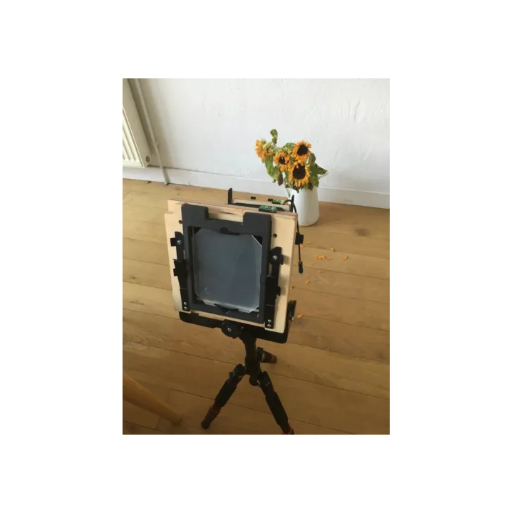 8x10 fixer tank for wet plate collodion process - no petzval - S
