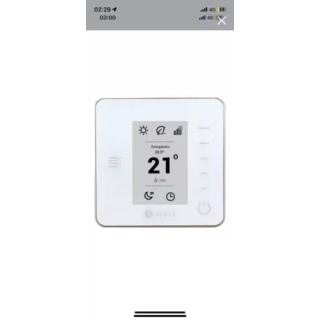 Thermostat airzone AZCE6BLUEZEROCNoirBlanc - SHOP.TKF54.fr