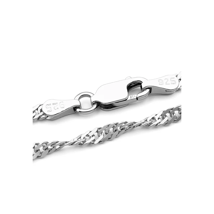 Bracelet Maille anglaise 18CM Plaqué Or 18 Carats 7501000 Bijou