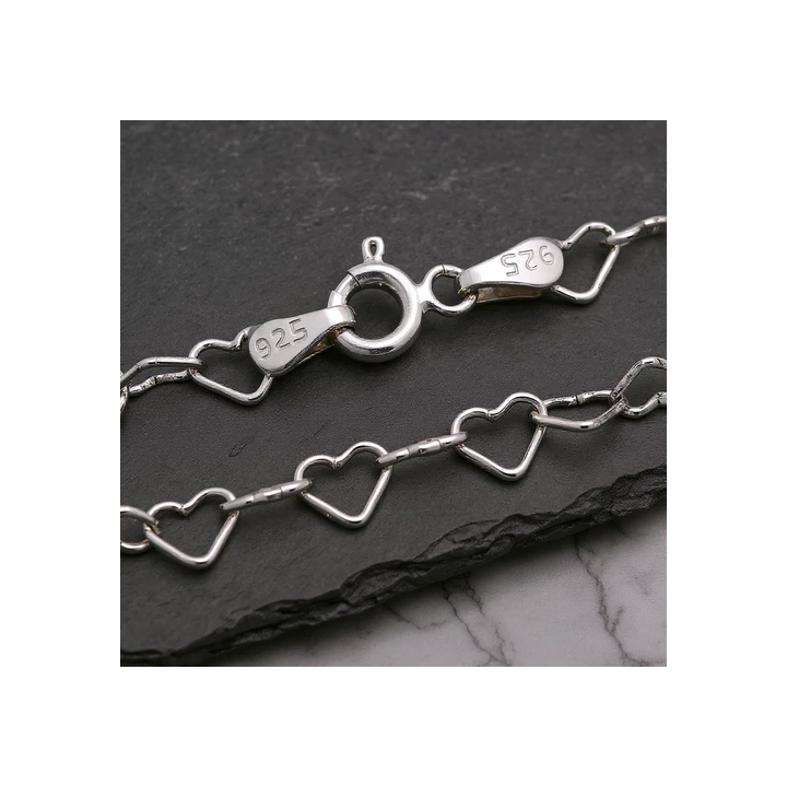 Bracelet Maille anglaise 18CM Plaqué Or 18 Carats 7501000 Bijou