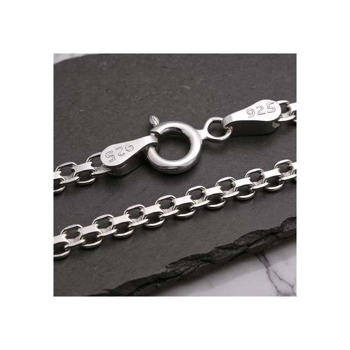 Bracelet Maille anglaise 18CM Plaqué Or 18 Carats 7501000 Bijou