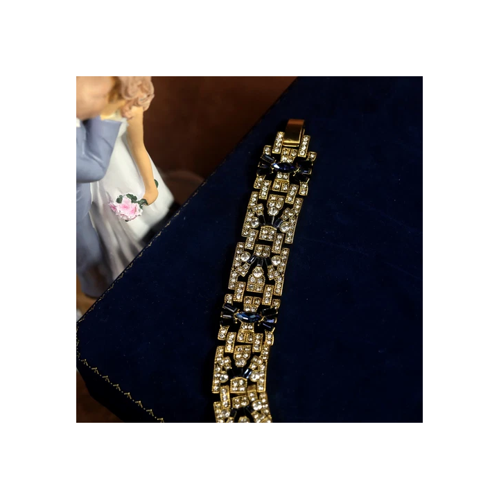 Chaîne Maille Figaro 50cm X 47MM En Plaqué Or 18 carats NEUF B