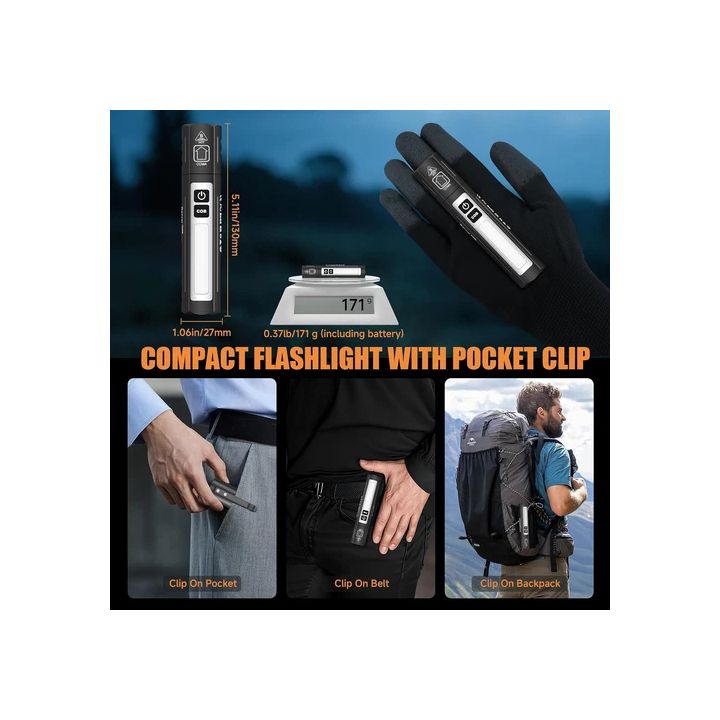 NEXTORCH WL14 Gunlight Rechargeable 500 Lumens LED - SHOP.TKF54.