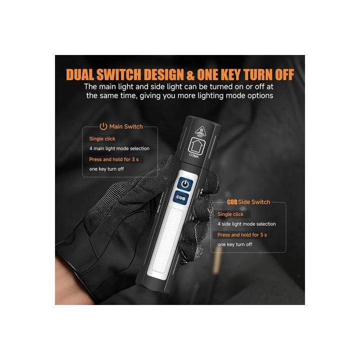 NEXTORCH WL14 Gunlight Rechargeable 500 Lumens LED - SHOP.TKF54.