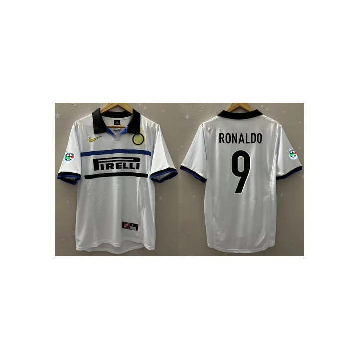 Maillot Retro AUXERRE 200304 9 CISSE UEFA Champions League Home 