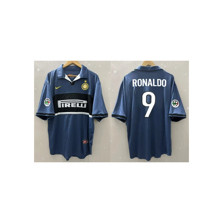 Maillot Retro AUXERRE 200304 9 CISSE UEFA Champions League Home 
