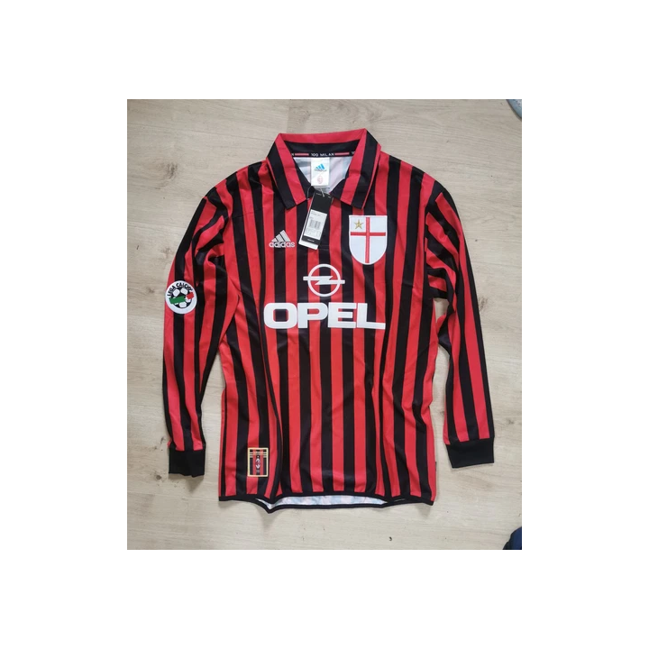 Maillot Retro VALENCIA 199900 6 MENDIETA UEFA Champions League -