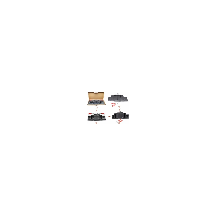 20x Étiquettes Cartouche Compatible pour Epson LK-5WBN Noir sur