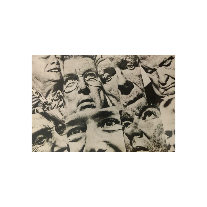 Supermarché 1965 Vintage silver print Tirage argentique Circa 1