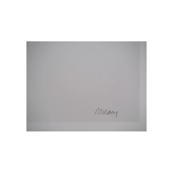 Jean-Michel FOLON  Le jour et la nuit Héliogravure signée 1982