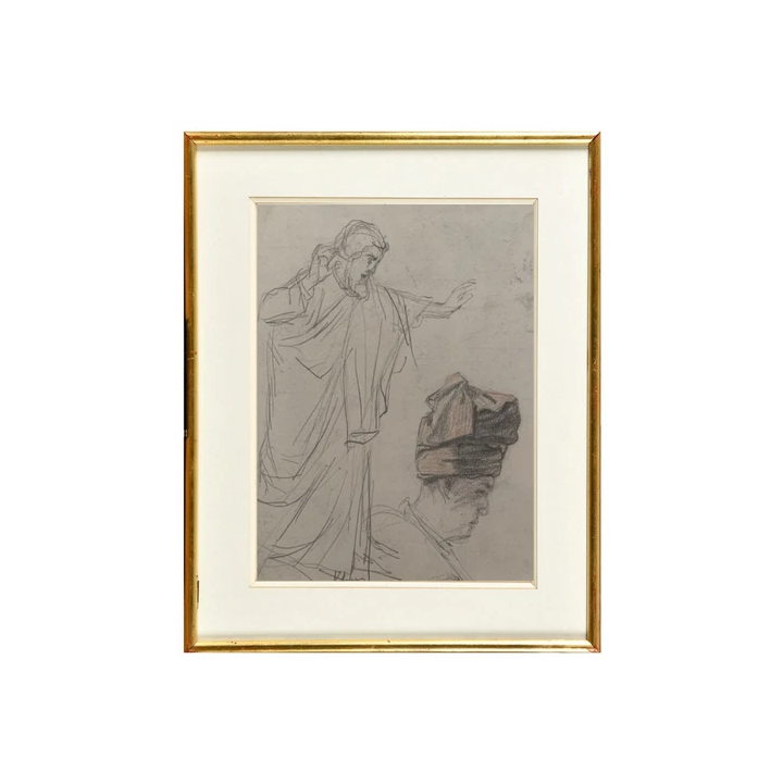 NOUVELLE ANNONCEMax Albert DECROUEZ 1878-1943 INEDIT DESSIN NU M