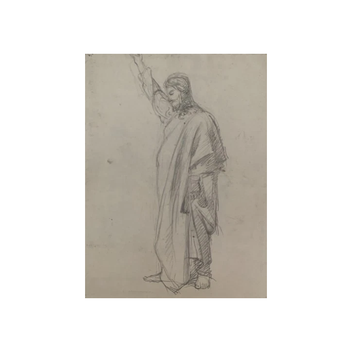 NOUVELLE ANNONCEMax Albert DECROUEZ 1878-1943 INEDIT DESSIN SCEN