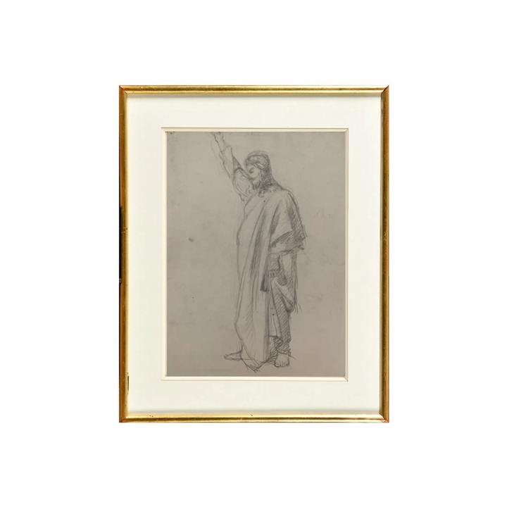 NOUVELLE ANNONCEMax Albert DECROUEZ 1878-1943 INEDIT DESSIN SCEN
