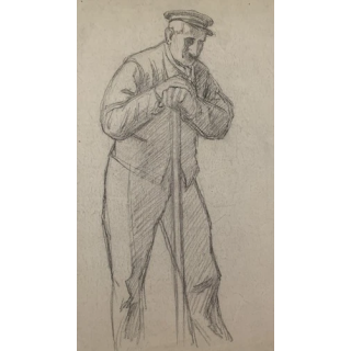 NOUVELLE ANNONCEMax Albert DECROUEZ 1878-1943 INEDIT DESSIN SCEN