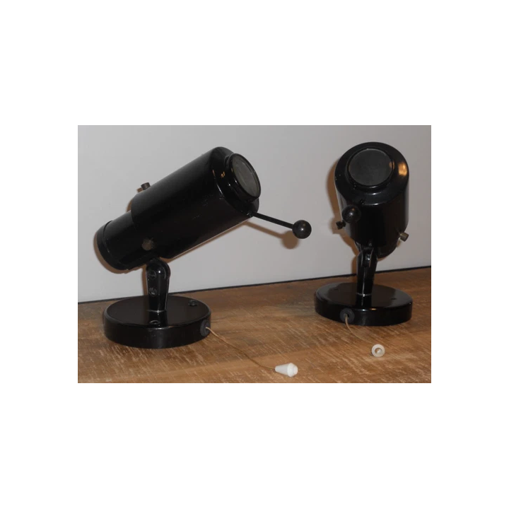 NOUVELLE ANNONCErare ancien projecteur lampe lamp rohre loft ate
