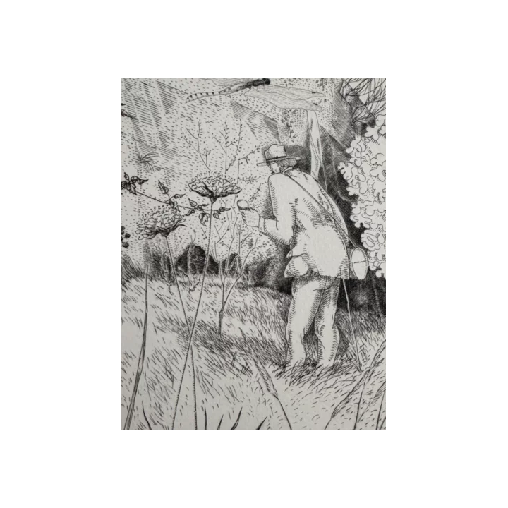 Henri LE RICHE  Deux Nus féminins gravures Fleurs du Mal 1936 -