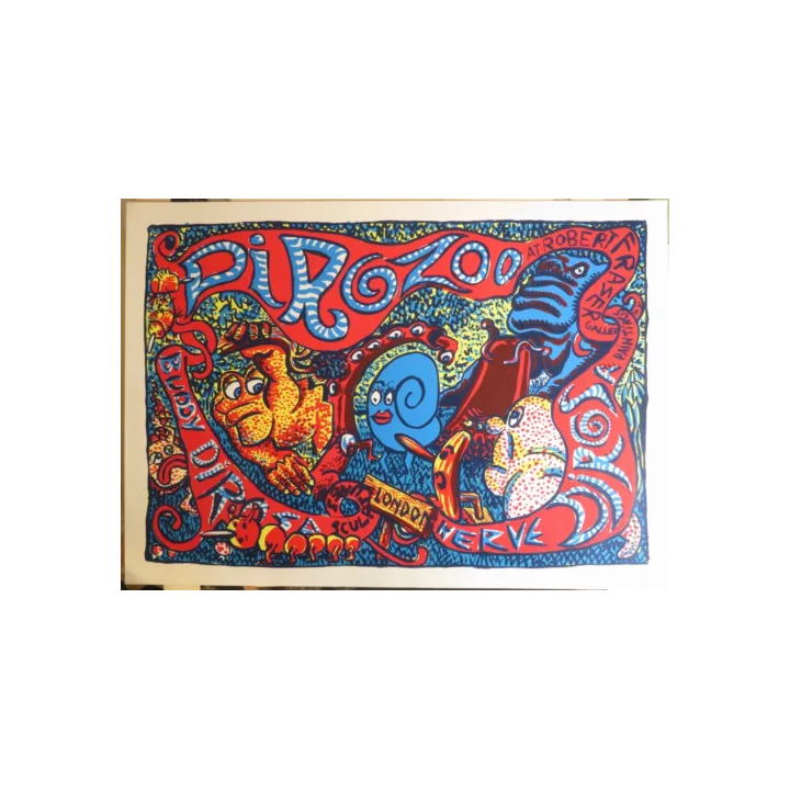 yves zurstrassen - Screenprint Sérigraphie originale signée nu