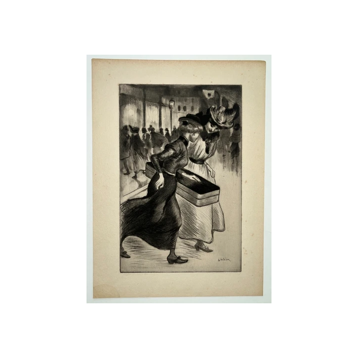 Hervé DI ROSA 1959 RARE SERIGRAPHIE ORIGINALE DIROZOO STREET AR
